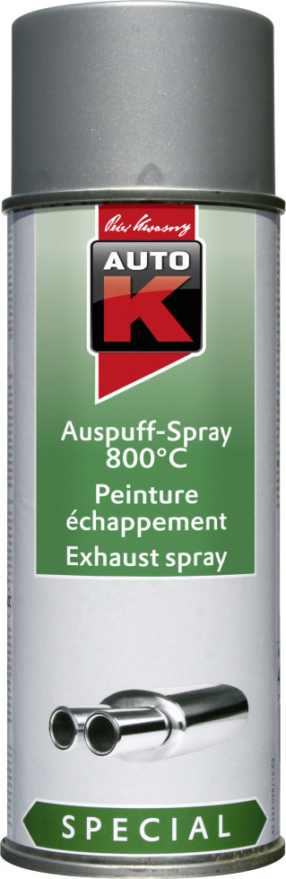 Auto-K Auspuff-Spray 800°C Spezial silber 400ml