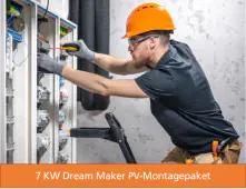 Dream Maker Photovoltaik-Montagepaket 7KW
