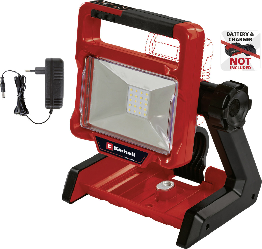Einhell Akku-Lampe TC-CL 18 Li - 280 Lumen LED Arbeitsleuchte Mit Metallhaken