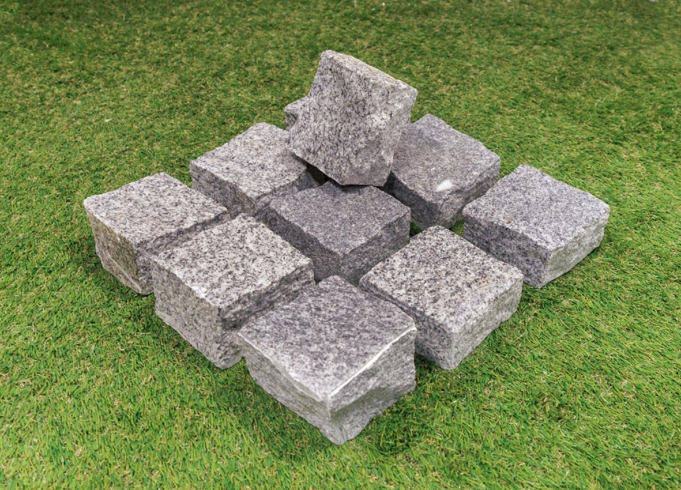 TrendLine Pflasterstein Granit 10 x 10 x 8 cm grau kaufen Globus Baumarkt
