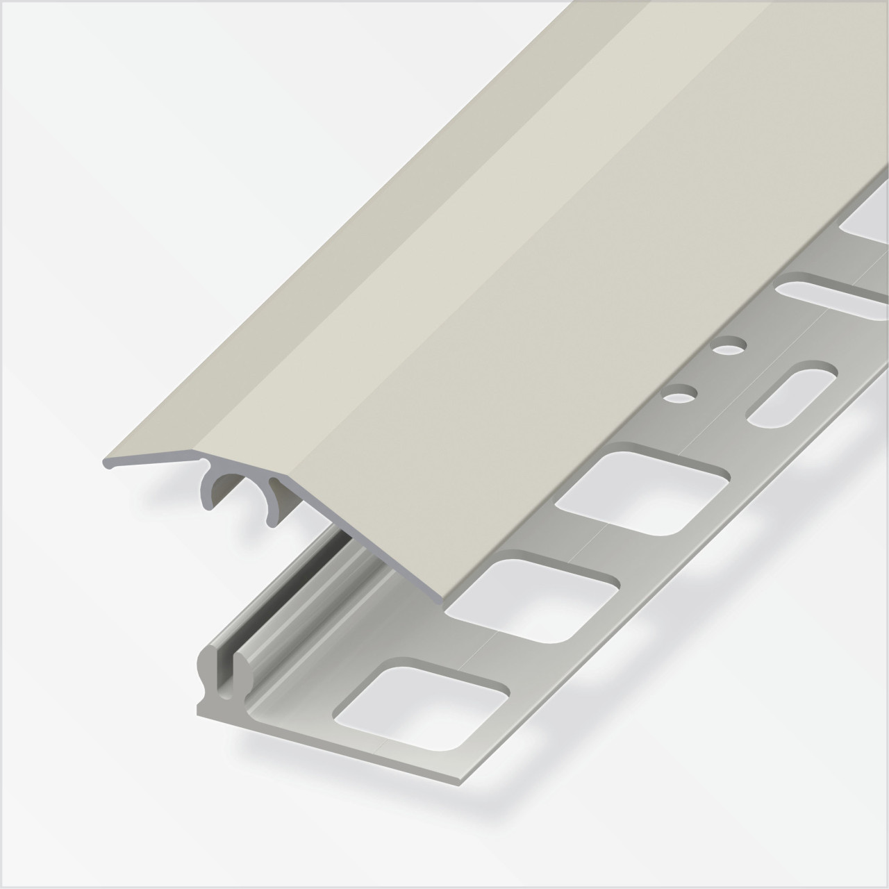 alfer Niveauausgleichs-Profil 2 m, 31 x 7 mm Aluminium eloxiert titan GLO763245776