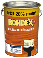 Bondex Holzlasur für Außen 4,8 L eiche hell
