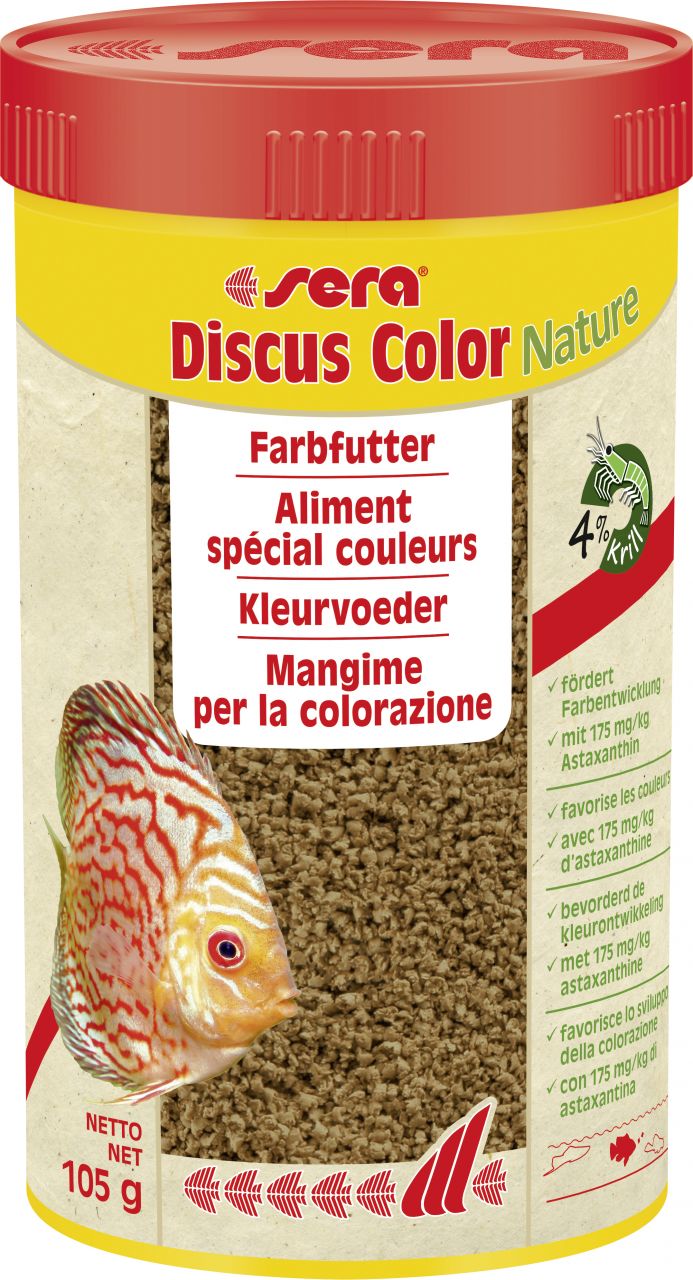 Sera Discus Color Nature 250 ml GLO629501114