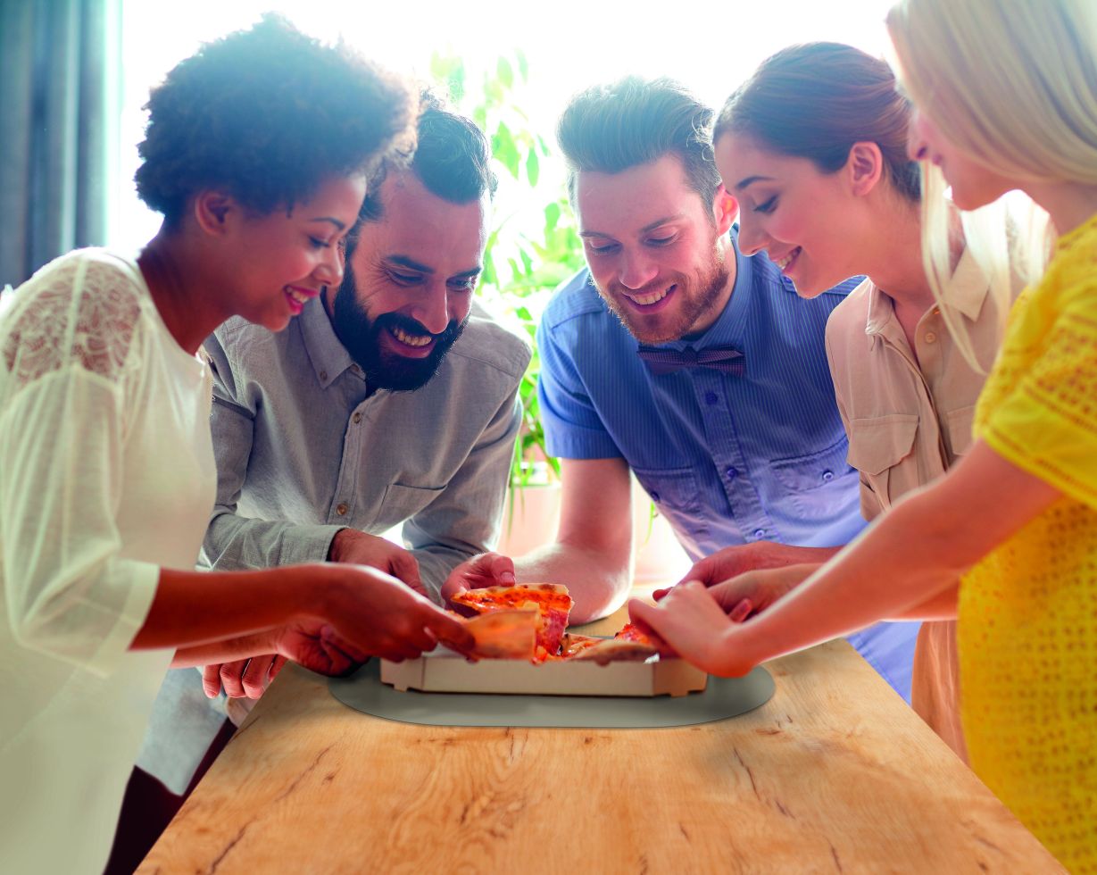 d-c-table Tischset Colora Uni 30 x 45 cm, taupe