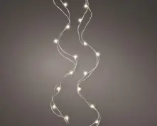 Kaemingk Micro LED Strangbeleuchtung Lichterkette mit 40 Lichter warmweiß