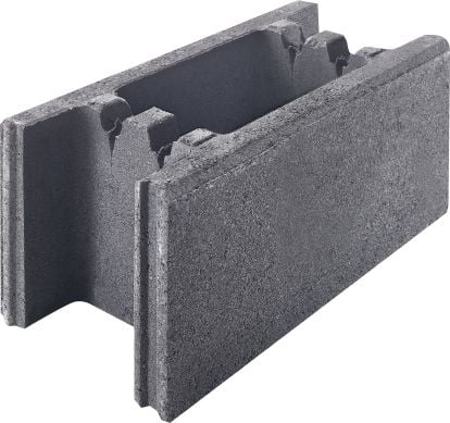 Schalungsstein 50 x 24 x 20 cm anthrazit kaufen Globus Baumarkt