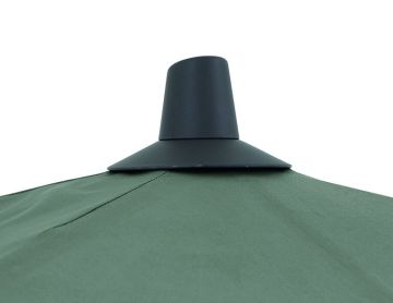 Siena Garden Avio Mittelstockschirm 250x200cm - Anthrazit/Olive Mit Kurbel