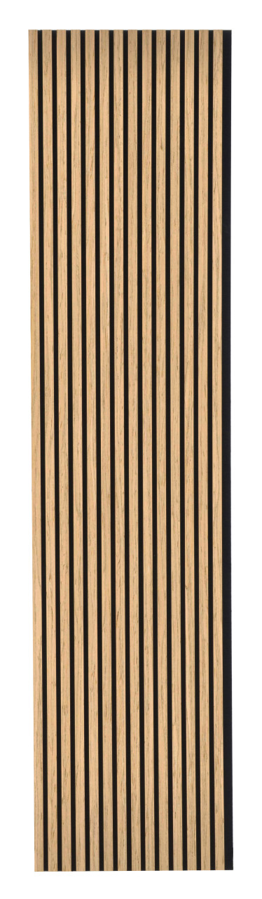 Neuhofer Akustikpaneele Holz Eiche furniert braun 267 x 57 x 1,9 cm