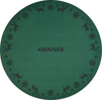 Krinner Weihnachtsbaumunterlage Ø 60 cm grün