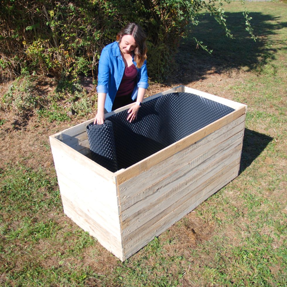 Gutta Noppenbahn 90 x 650 cm, ideal für Hochbeete kaufen Globus Baumarkt