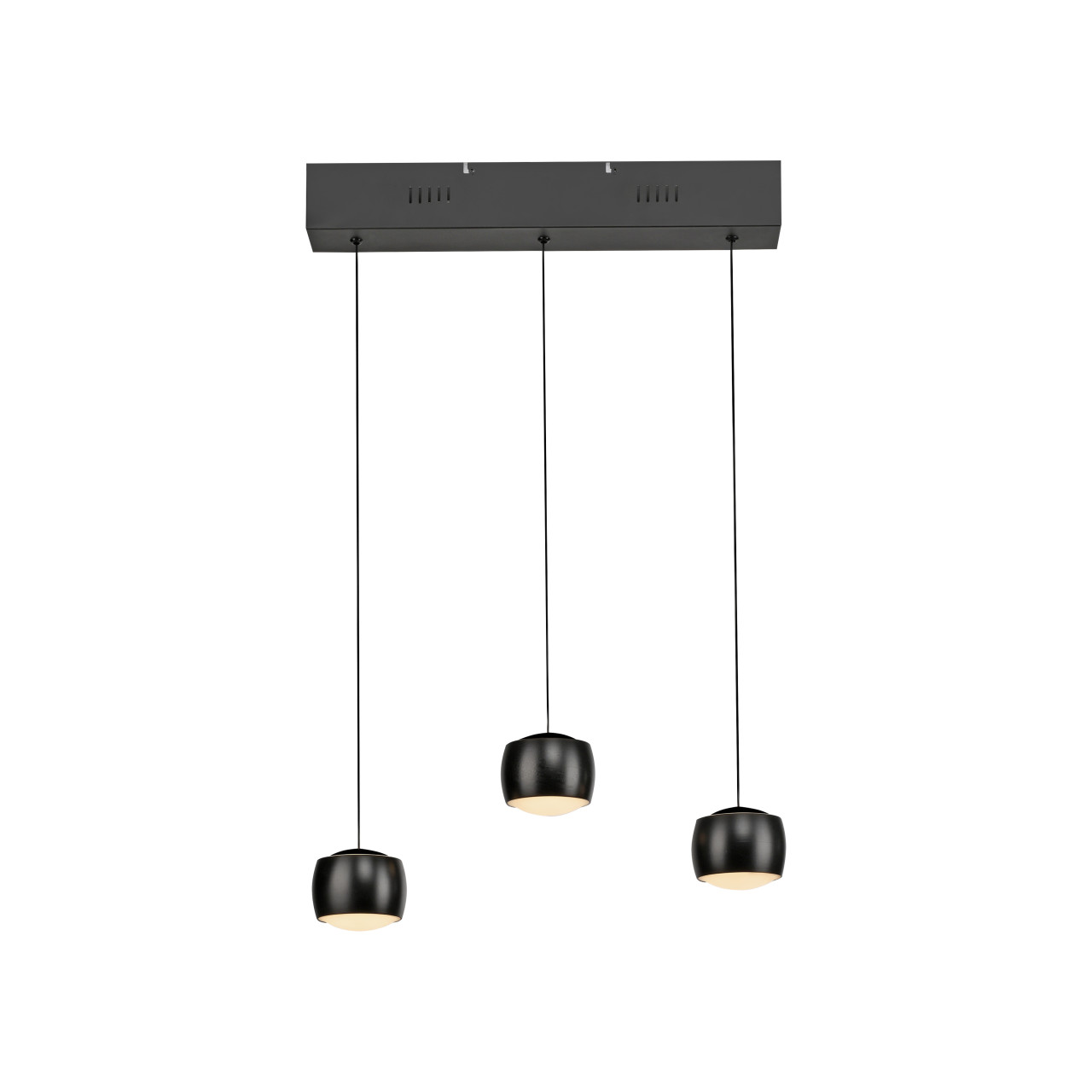 Just Light LED Pendelleuchte Ballini 3 Flammig 220 cm warmweiß