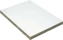 Dekorspanplatte nach Maß weiß 12 mm