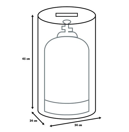 Primaster Schutzhülle Universal für Gasflaschen 5 kg kaufen Globus