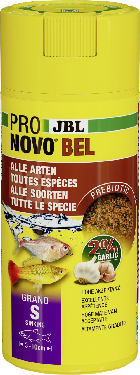 JBL Aquaristik JBL Fischfutter Pronovo Bel Grano S Fischfuttergranulat 250 ml GLO629501226