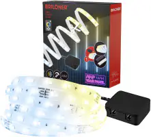 Briloner LED-Stripe Pimp your Panel Warmweiß bis Kaltweiß CCT, 2,6 m, 3000K 1300 lm Starterset