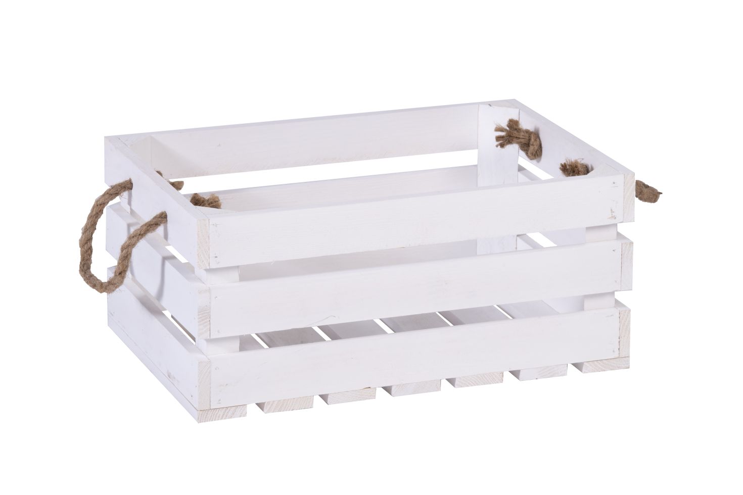 iWerk Holzbox mit Kordel Tragegriff M 40 x 27 x 18 cm