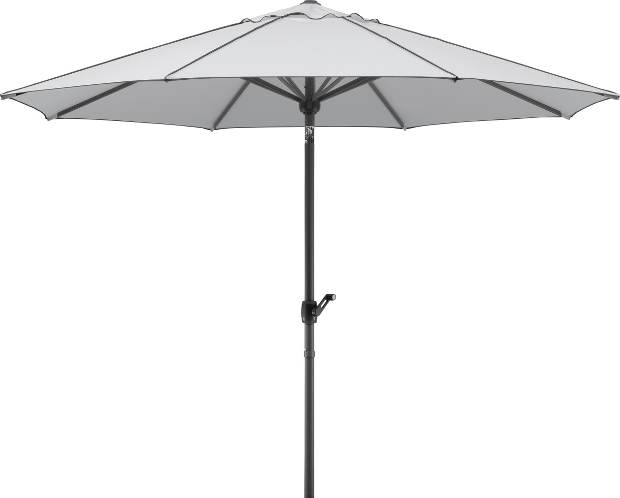 Schneider Sonnenschirm Adria silbergrau, ca. 300 cm Ø