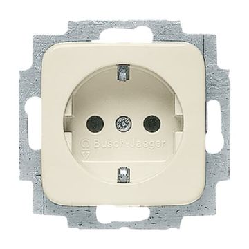 Busch-Jaeger stopcontact mat zwart inbouw kopen? | 20 EUC-885