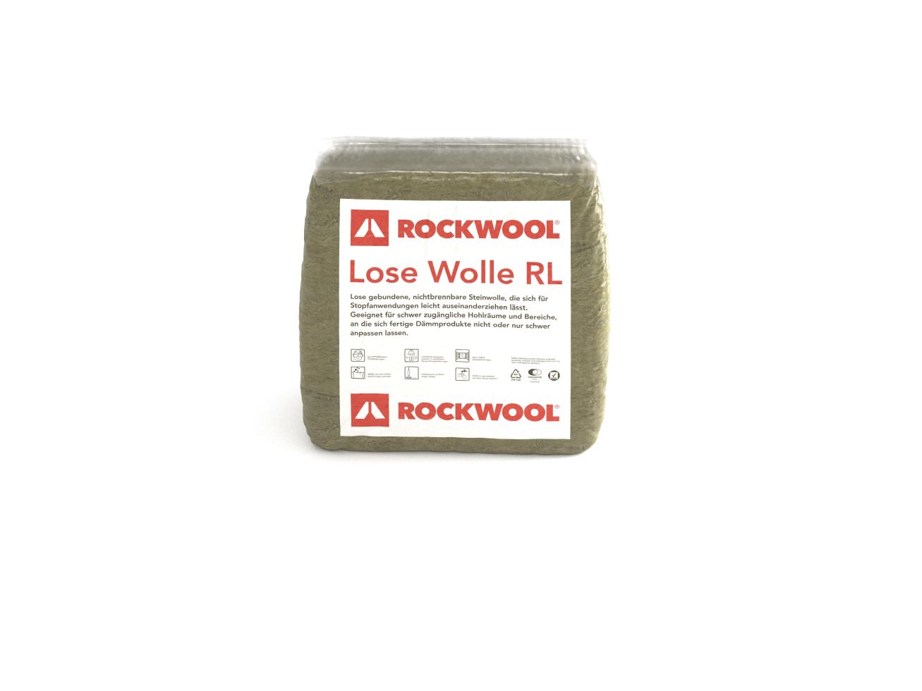 Rockwool lose Steinwolle 30 l