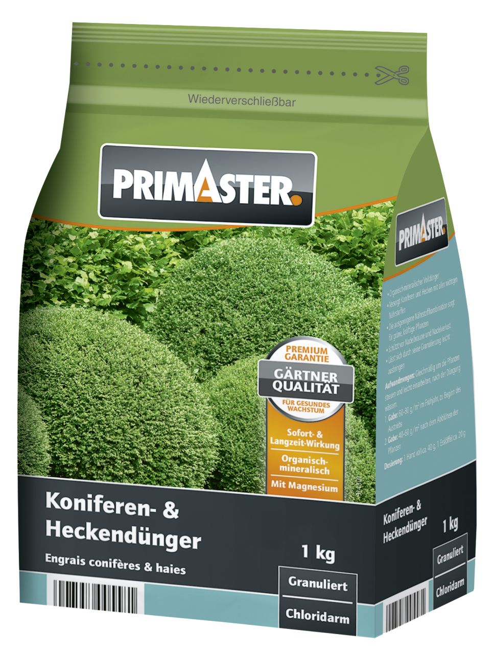 Primaster Gartendünger Hecken und Koniferen 1 kg GLO688301421