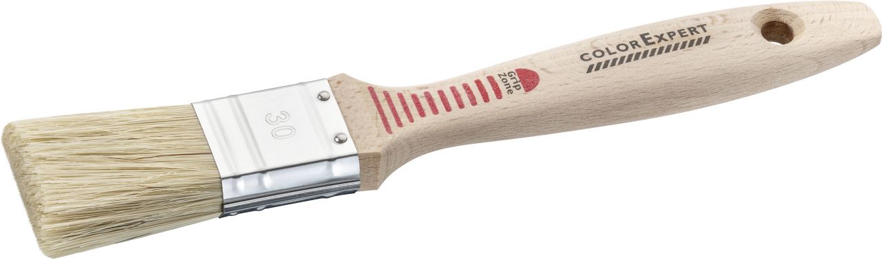 Color Expert Flachpinsel 30 mm helle Borsten GripZone GLO765202895