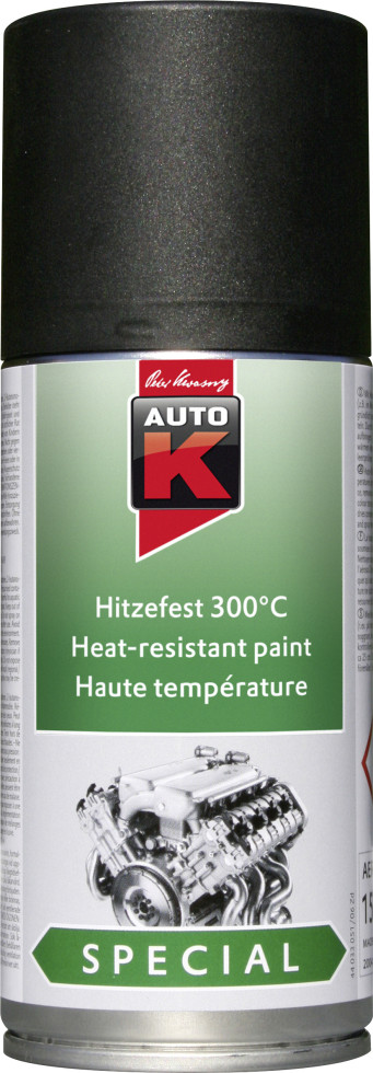 Auto-K Lack Hitzefest 300°C Spezial schwarz 150ml