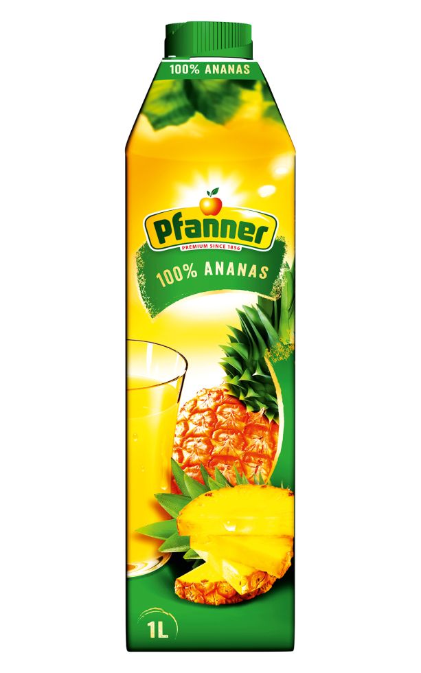 Pfanner Saft Ananassaft 100% 1 l