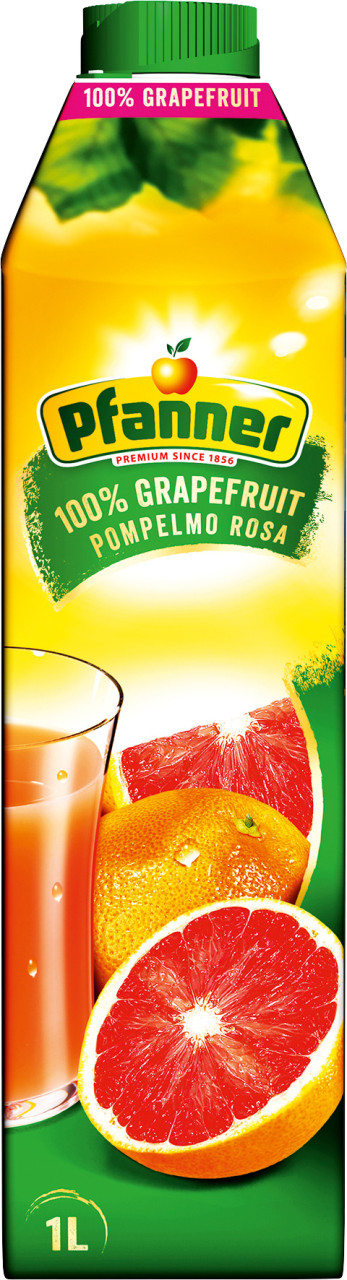Pfanner Pink Grapefruitsaft 100% 1 l GLO643032397