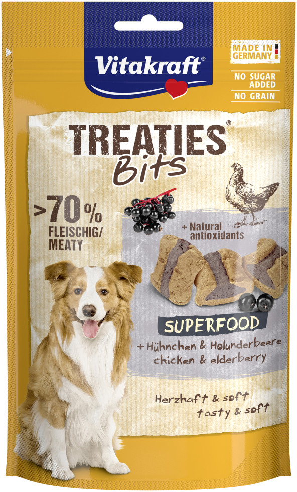 Vitakraft Treaties + Superfood Holunder 100 g