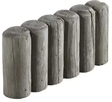 Kann Palisade Antik 5er- Element 20 x 39,5 x 8 cm braun