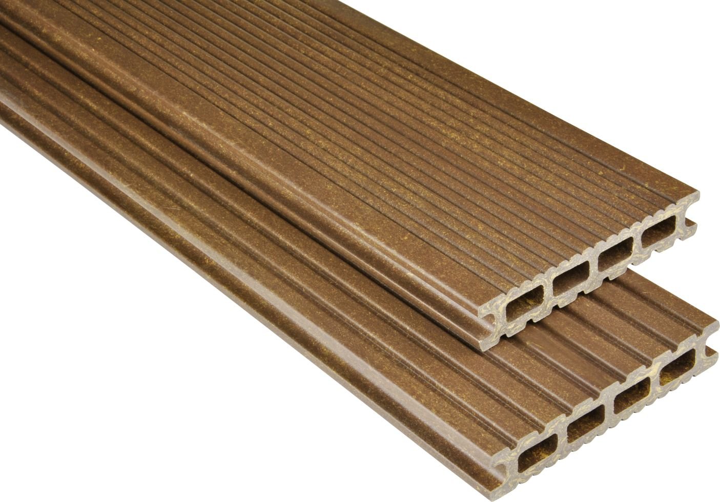 Kovalex Terrassendiele WPC 300 x 14,5 x 2,6 cm walnuss mattiert kaufen