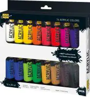 Kreul Solo Goya Acrylfarben Set 16 x 20 ml Tuben