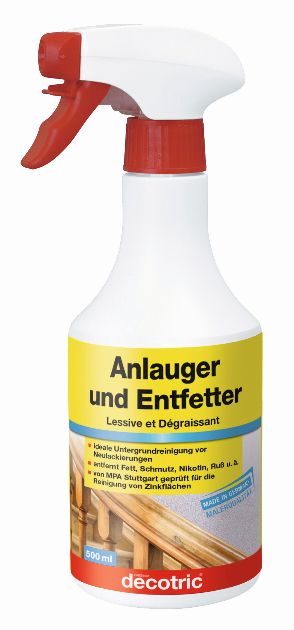 Decotric Anlauger und Entfetter 500 ml GLO765400668