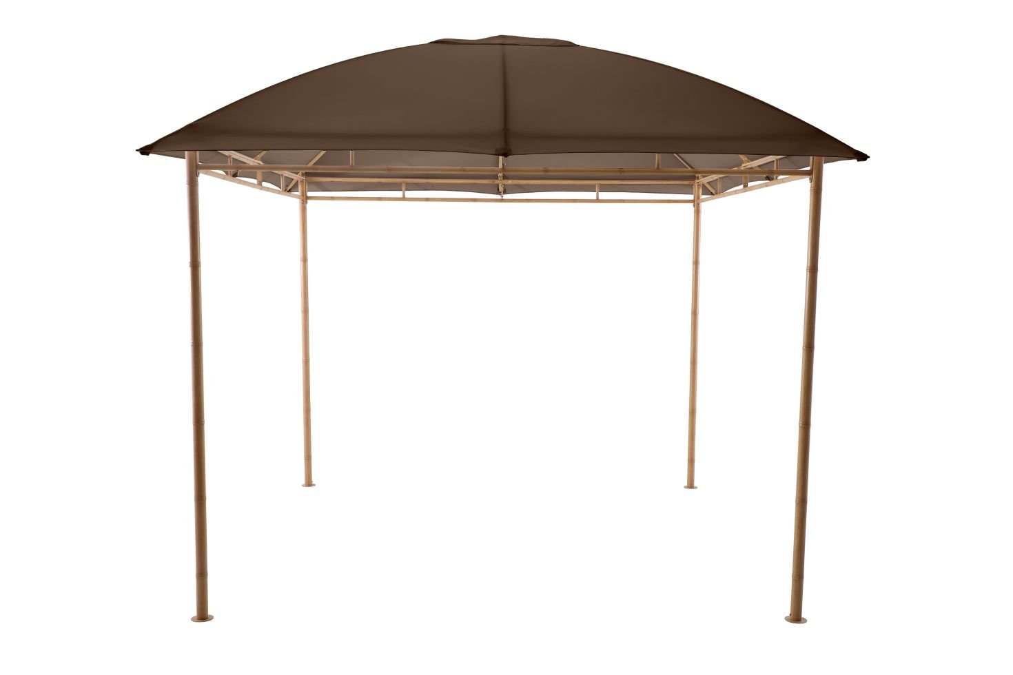 Primaster Pavillon Bambus Metall 3 x 3 m kaufen Globus Baumarkt