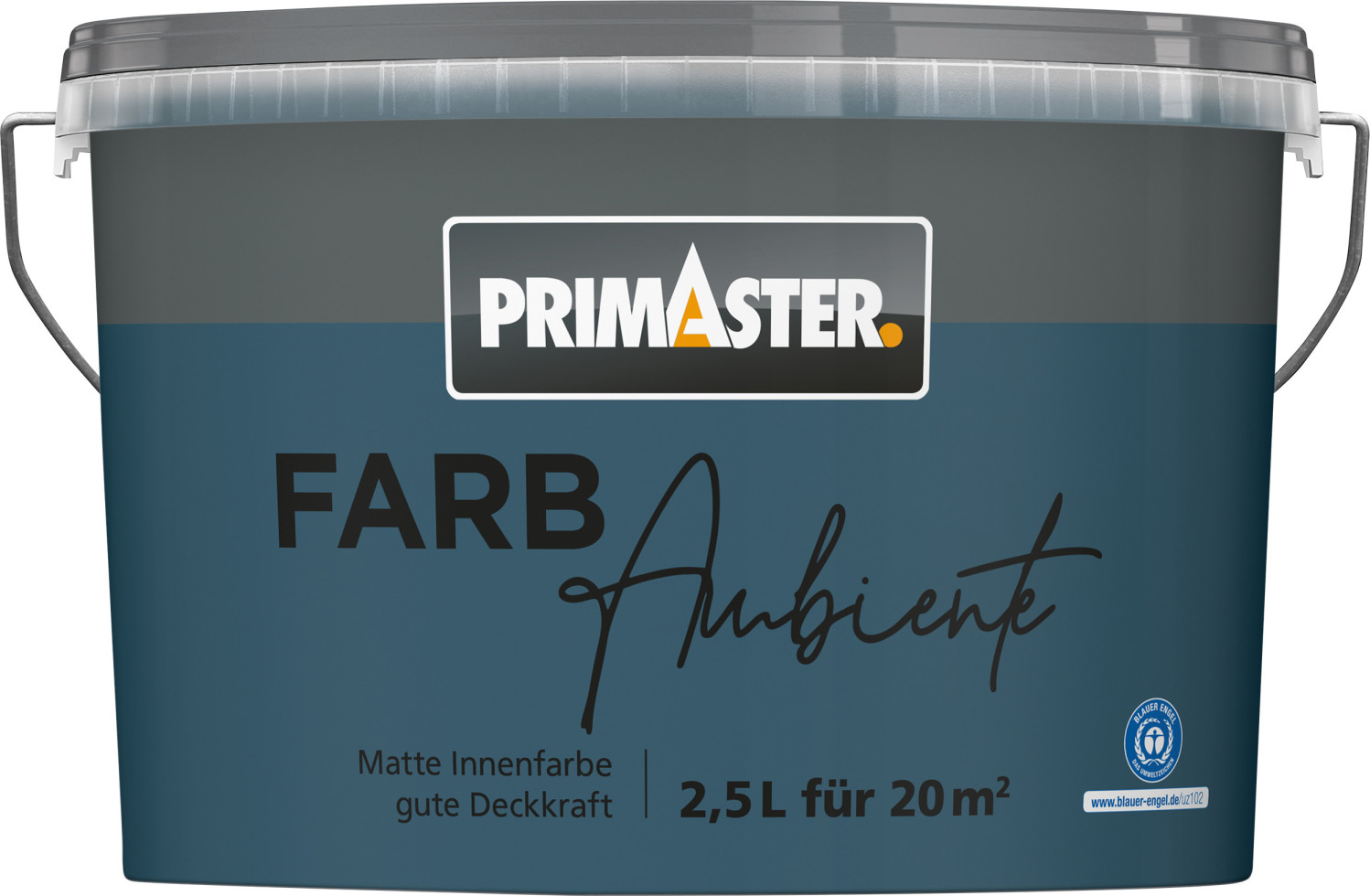 Primaster Farbambiente Wandfarbe matt pazifik 2,5 L GFMcee0285a9