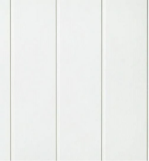 Feuchtraumpaneele Moni 260,0 x 15,4 cm, 8 mm, uni weiß