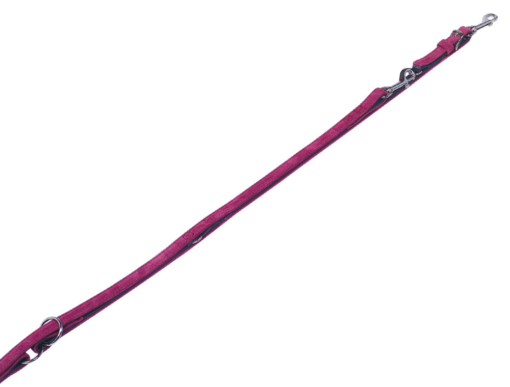 Nobby Führleine Velours kirsche 200 cm