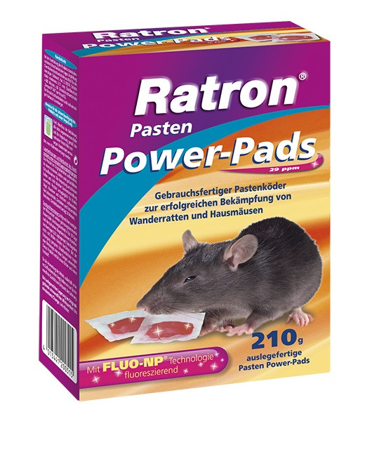 Ratron Rattenköder Pasten Power-Pads 29 ppm, 210 g kaufen | Globus Baumarkt