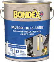 Bondex Dauerschutz-Holzfarbe 750 ml schneeweiß