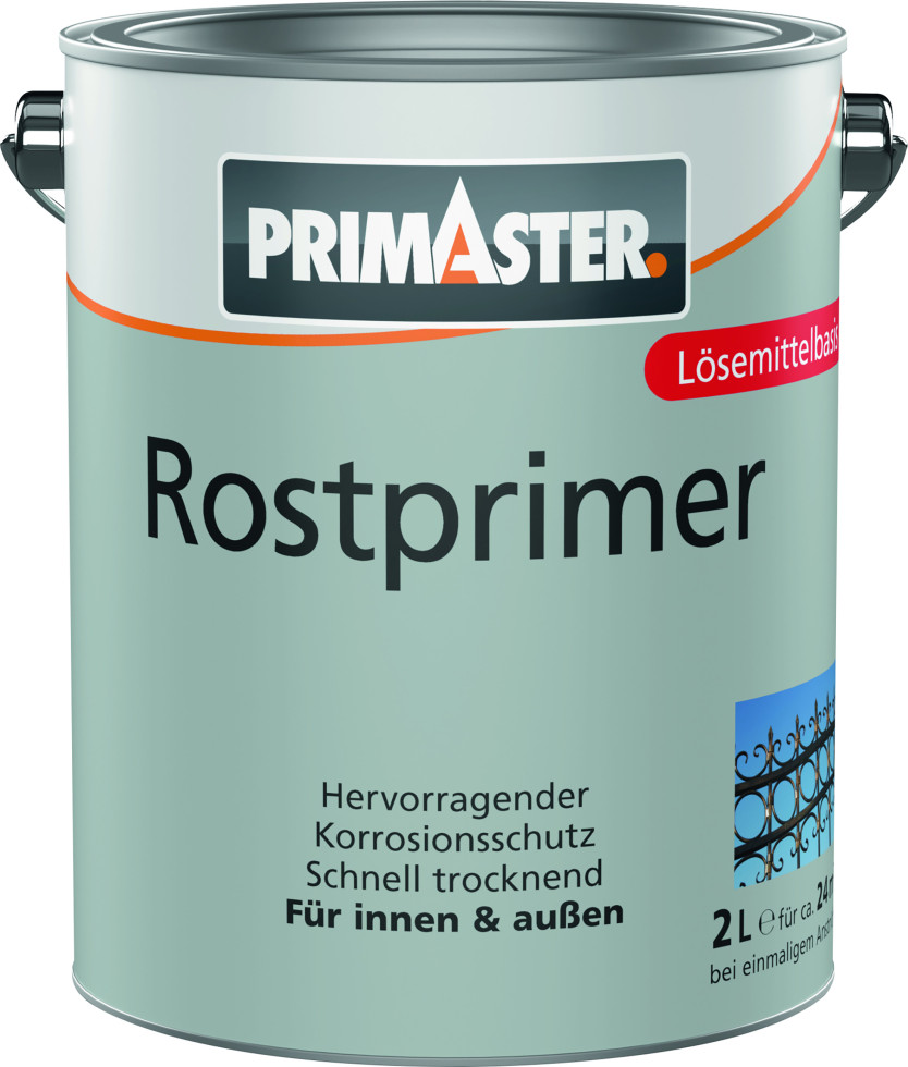Primaster Rostprimer Rostschutzgrundierung silbergrau 2 L GFMa36f02390