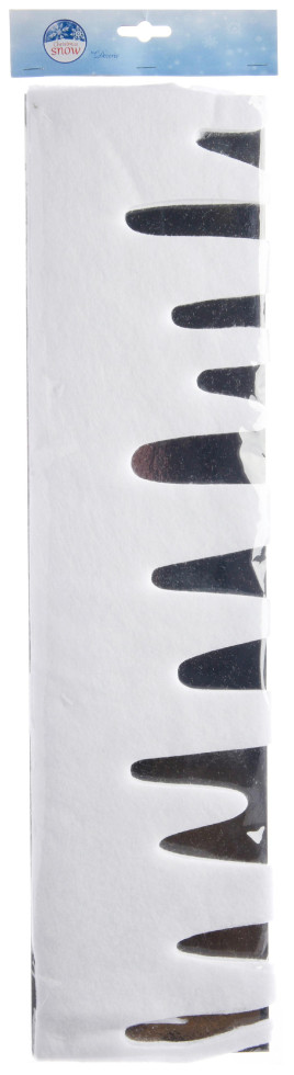 Kaemingk Schneegirlande Eiszapfen 180 cm GLO660159709