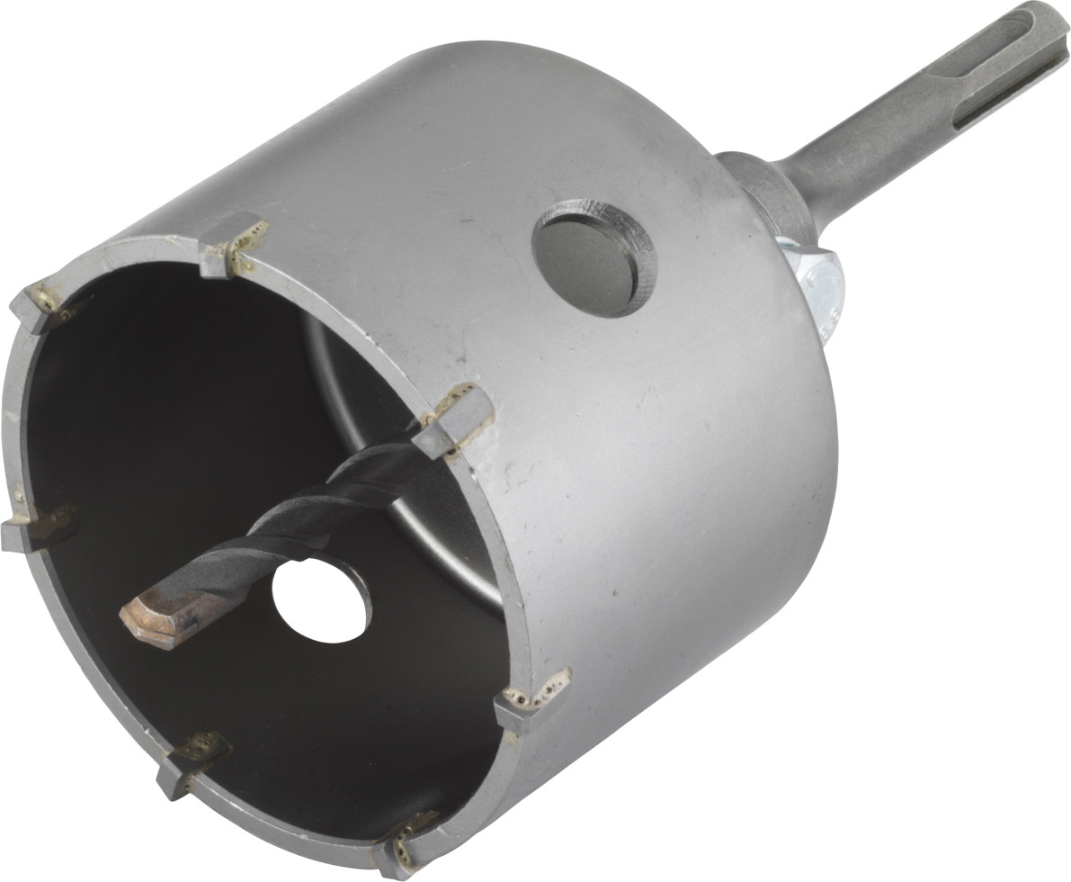 Wolfcraft Hohlbohrkrone Ø 83 mm inkl. SDS Plus Spanndorn