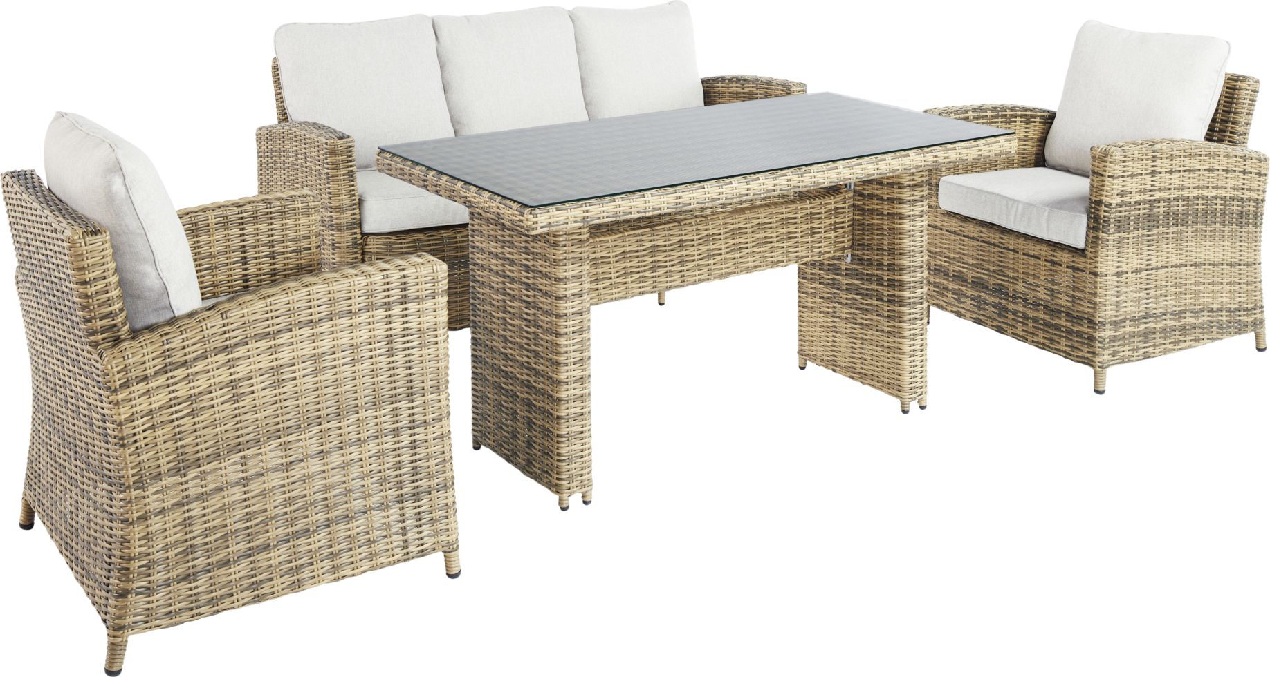 TrendLine Lounge Set Sarino inkl. Auflagen kaufen Globus Baumarkt