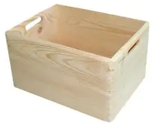 Stapelbox Holz Gr. L 30 x 40 x 23 cm (L x B x H)