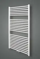 Schulte Badheizkörper Turbo 113,5 x 60 cm weiß 627 Watt Anschluss mittig