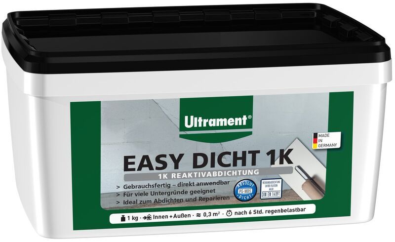 Ultrament Easy Dicht 1K 1 kg GLO779150731