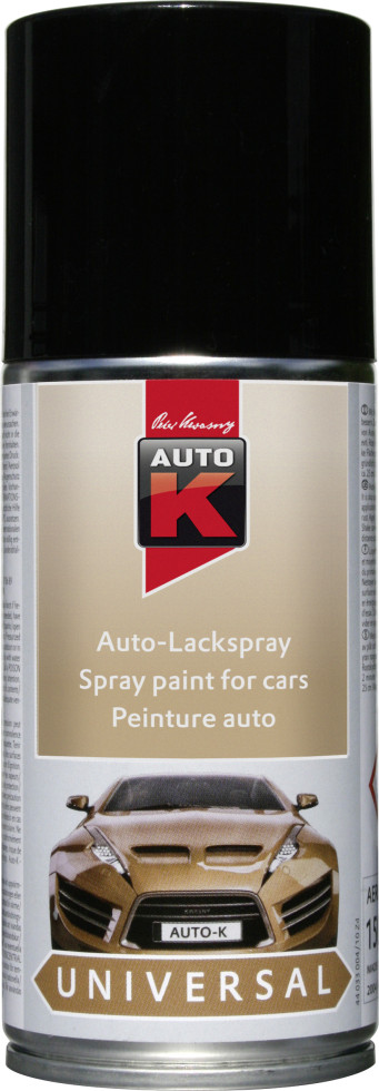 Auto-K Lackspray universal schwarz glanz 150ml