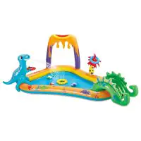 Summer Waves Aufblasbarer Dinosaurier-Pool und Spielcenter