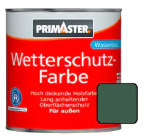 Primaster Wetterschutzfarbe 750 ml fjordgrün