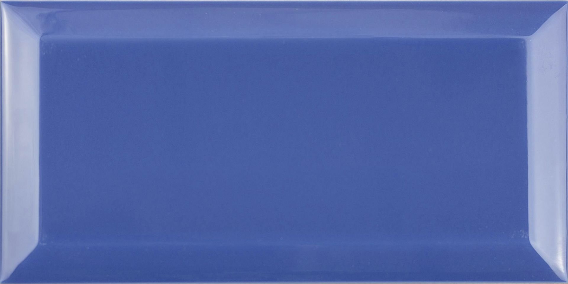 Wandfliese Metro 10 x 20 cm blau